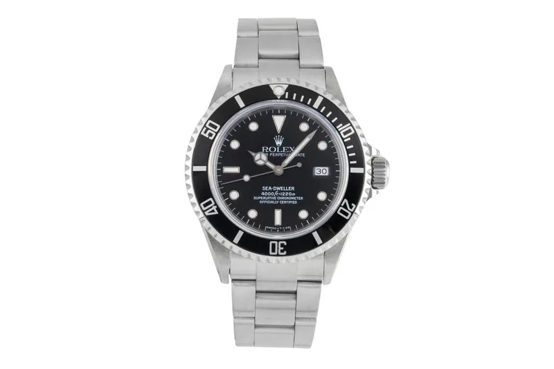 Rolex Sea-Dweller steel automatic men's watch 16600 [2506835]