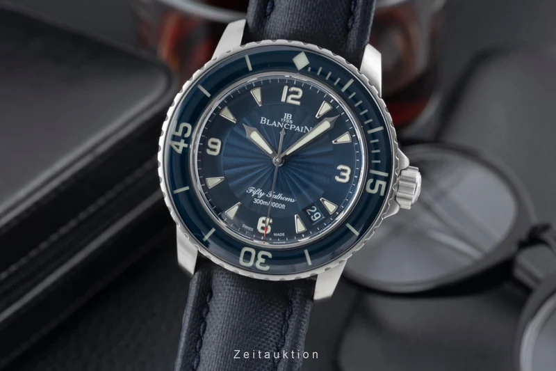 Blancpain Fifty Fathoms steel automatic men's watch 5015d-1140-52b LP: 17500EUR [2506997]