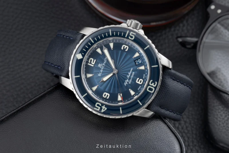 Blancpain Fifty Fathoms steel automatic men's watch 5015d-1140-52b LP: 17500EUR [2506997]