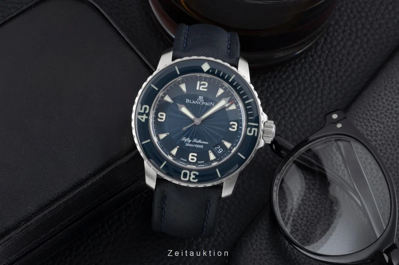 Blancpain Fifty Fathoms steel automatic men's watch 5015d-1140-52b LP: 17500EUR [2506997]