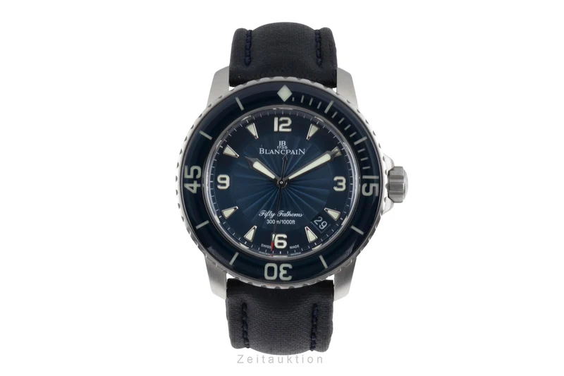 Blancpain Fifty Fathoms steel automatic men's watch 5015d-1140-52b LP: 17500EUR [2506997]