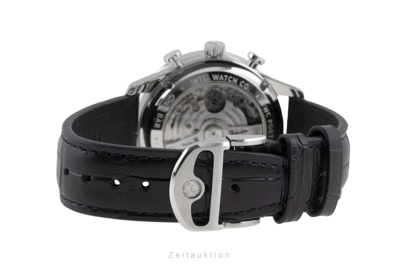 IWC Portugieser chronograph steel automatic men's watch IW371609 LP: 9100EUR [2506663]