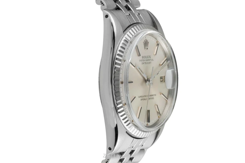 Rolex Datejust steel / white gold automatic men's watch 1601 Vintage [2506697]