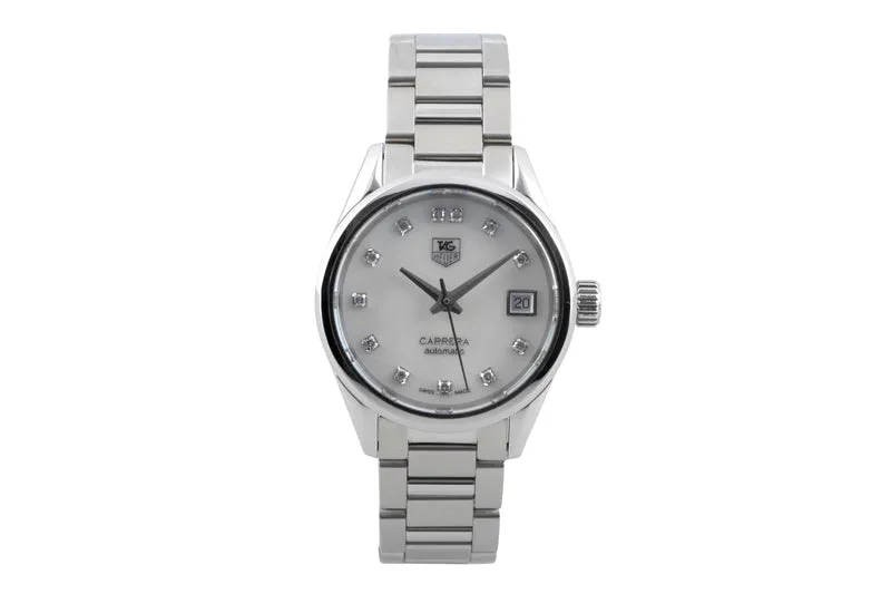 Tag Heuer Carrera steel automatic women's watch WAR2414.BA0776 LP: 4300EUR [2506785]