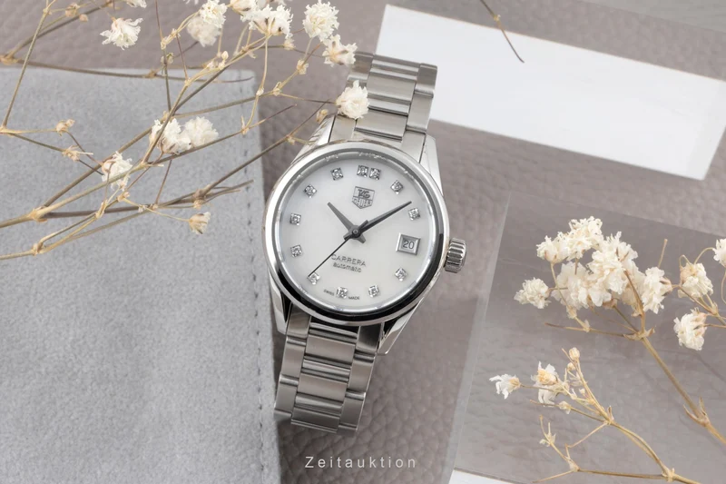 Tag Heuer Carrera steel automatic women's watch WAR2414.BA0776 LP: 4300EUR [2506785]
