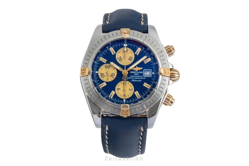Breitling Chronomat chronograph steel / gold automatic men's watch B13356 [2506457]