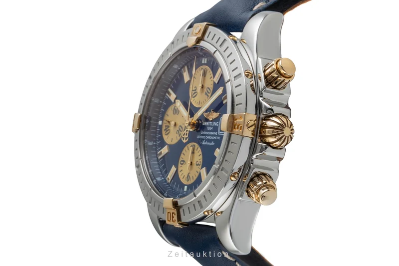 Breitling Chronomat chronograph steel / gold automatic men's watch B13356 [2506457]