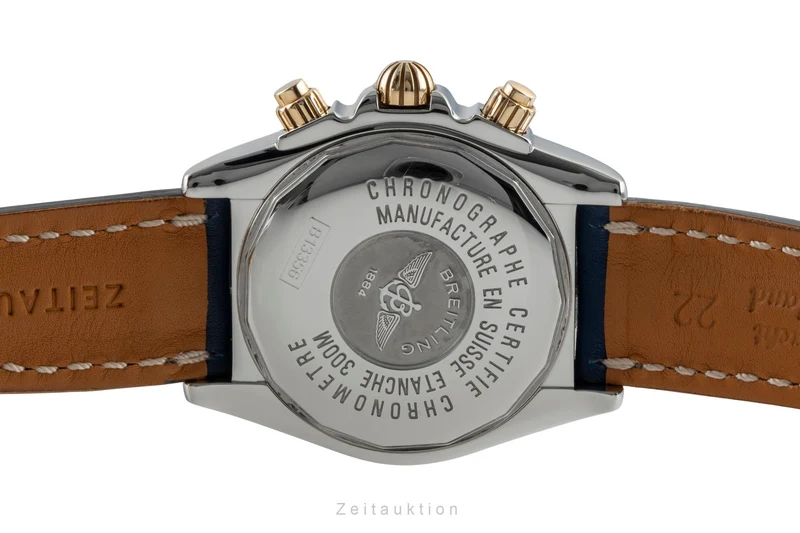 Breitling Chronomat chronograph steel / gold automatic men's watch B13356 [2506457]