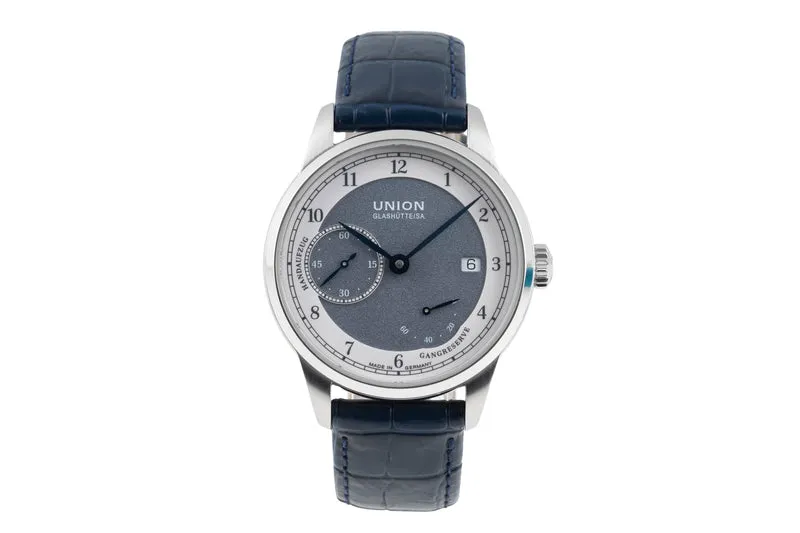 Union Glashütte 1893 steel manual winding men's watch D007.456.16.082.00 LP: 2680EUR [2506534]