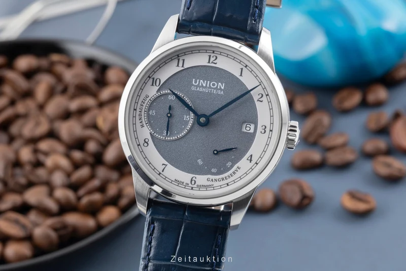 Union Glashütte 1893 steel manual winding men's watch D007.456.16.082.00 LP: 2680EUR [2506534]
