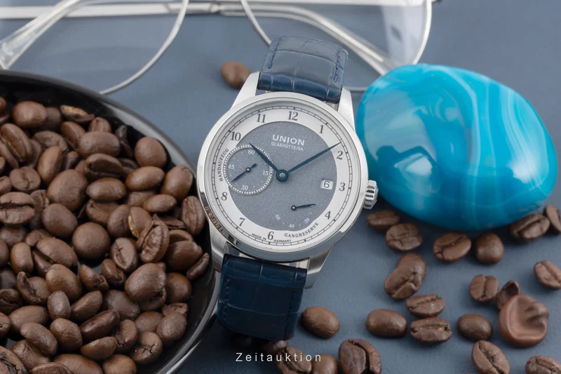 Union Glashütte 1893 steel manual winding men's watch D007.456.16.082.00 LP: 2680EUR [2506534]