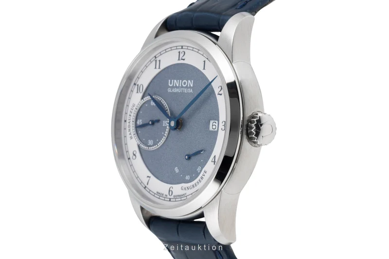Union Glashütte 1893 steel manual winding men's watch D007.456.16.082.00 LP: 2680EUR [2506534]