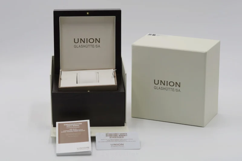 Union Glashütte 1893 steel manual winding men's watch D007.456.16.082.00 LP: 2680EUR [2506534]