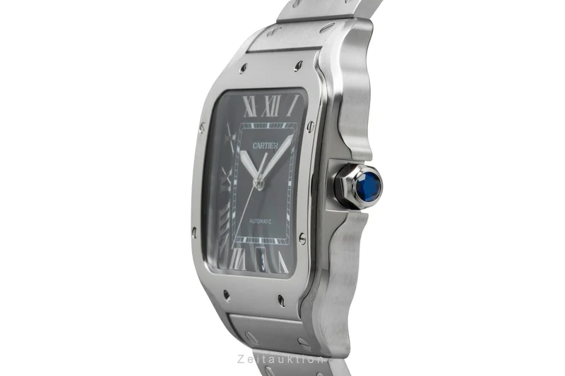 Cartier Santos steel automatic men's watch WSSA0062 LP: 8850EUR [2506924]
