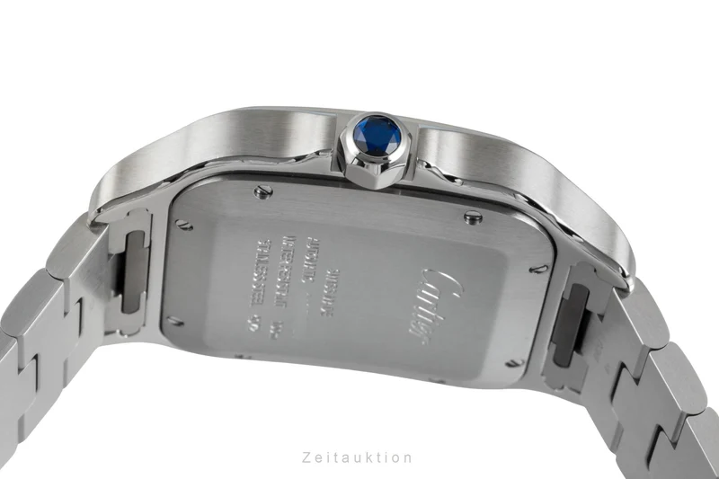 Cartier Santos steel automatic men's watch WSSA0062 LP: 8850EUR [2506924]