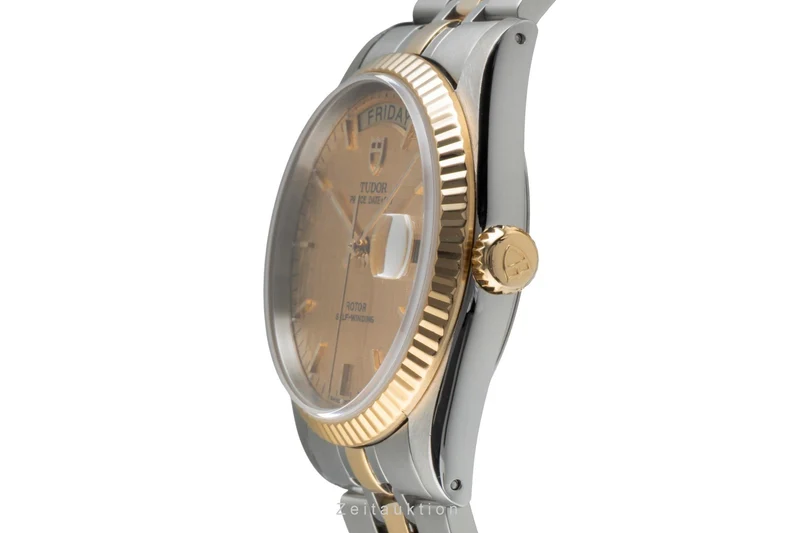 Tudor Date-Day steel / gold automatic men's watch 76213-0016 [2507156]
