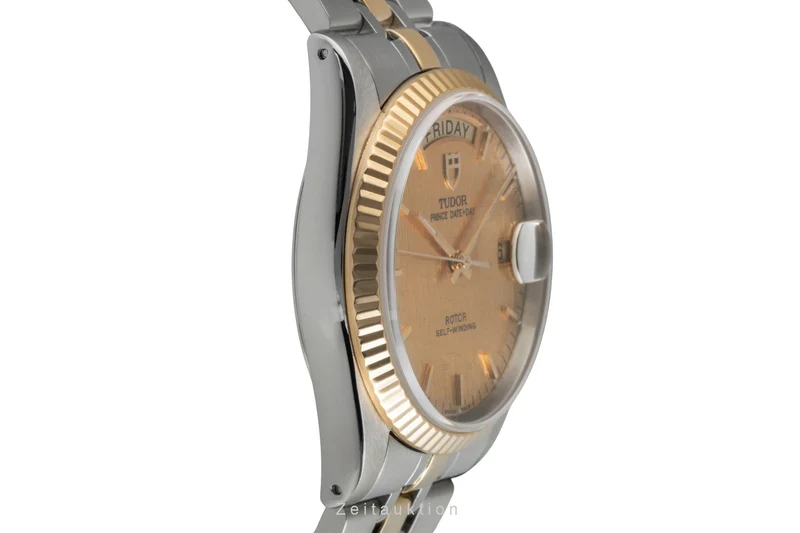 Tudor Date-Day steel / gold automatic men's watch 76213-0016 [2507156]