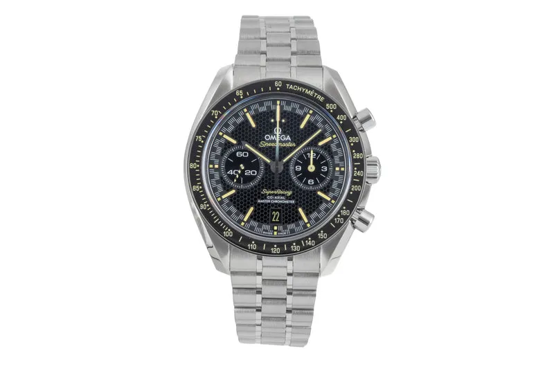 Omega Speedmaster Racing chronograph steel automatic men's watch 329.30.44.51.01.003 LP: 12700EUR [2507276]