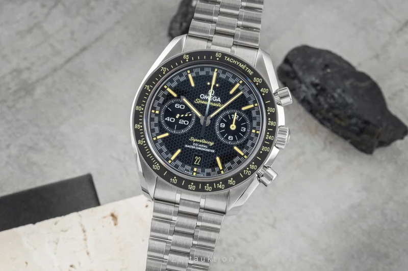 Omega Speedmaster Racing chronograph steel automatic men's watch 329.30.44.51.01.003 LP: 12700EUR [2507276]