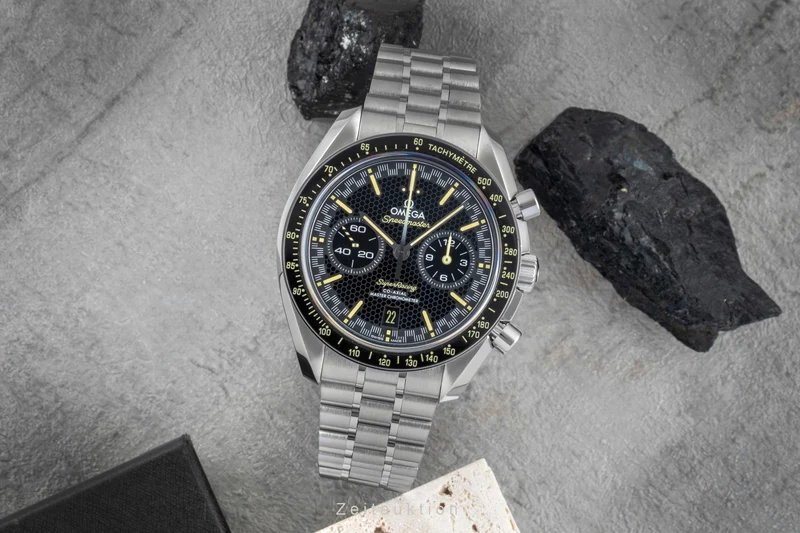 Omega Speedmaster Racing chronograph steel automatic men's watch 329.30.44.51.01.003 LP: 12700EUR [2507276]