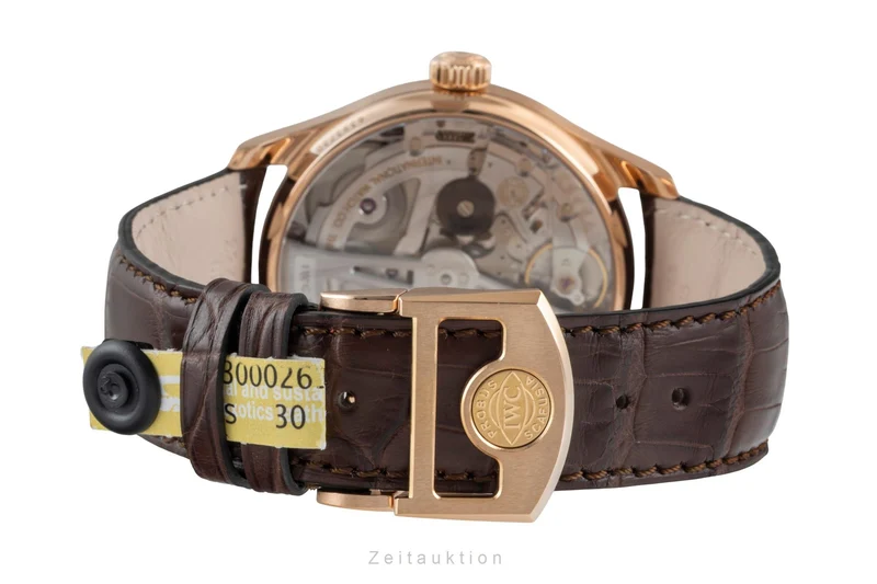 IWC Portugieser 18 ct red gold automatic men's watch IW500701 LP: 29100EUR [2507176]
