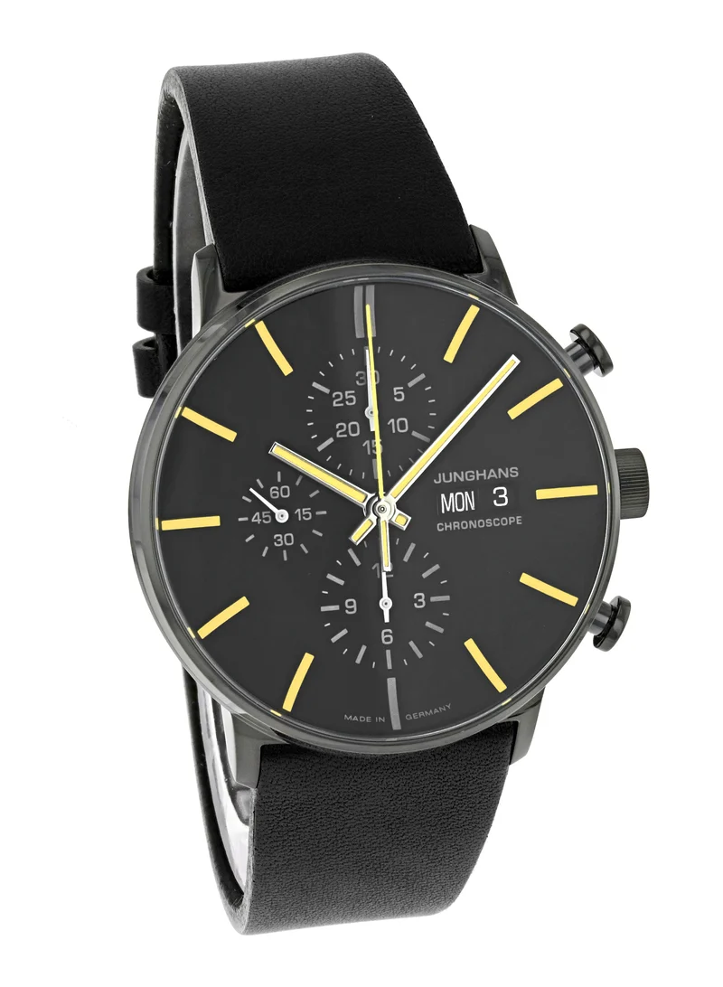 Junghans Form A Chronoscope Datum englisch