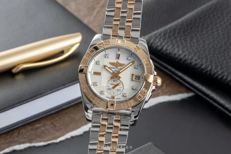 Breitling Galactic steel / gold automatic unisex C37330 [2506792]