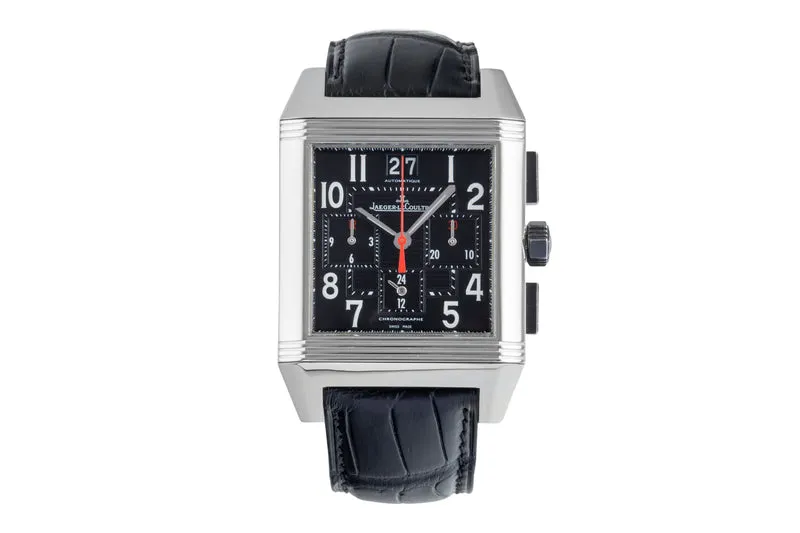 Jaeger LeCoultre Reverso chronograph steel automatic men's watch Q701868P / 230.8.45 [2506581]