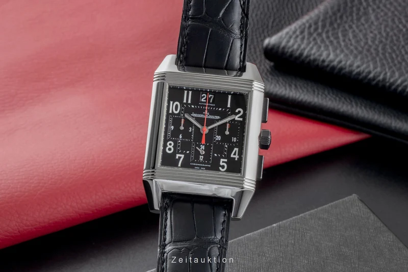 Jaeger LeCoultre Reverso chronograph steel automatic men's watch Q701868P / 230.8.45 [2506581]