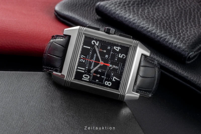 Jaeger LeCoultre Reverso chronograph steel automatic men's watch Q701868P / 230.8.45 [2506581]