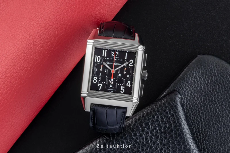 Jaeger LeCoultre Reverso chronograph steel automatic men's watch Q701868P / 230.8.45 [2506581]