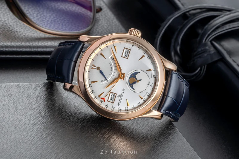 Jaeger LeCoultre Master Calendar 18 ct red gold automatic men's watch Q151242A, 147.2.41.S LP: 33500EUR [2507212]