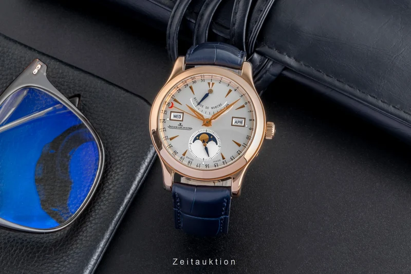 Jaeger LeCoultre Master Calendar 18 ct red gold automatic men's watch Q151242A, 147.2.41.S LP: 33500EUR [2507212]