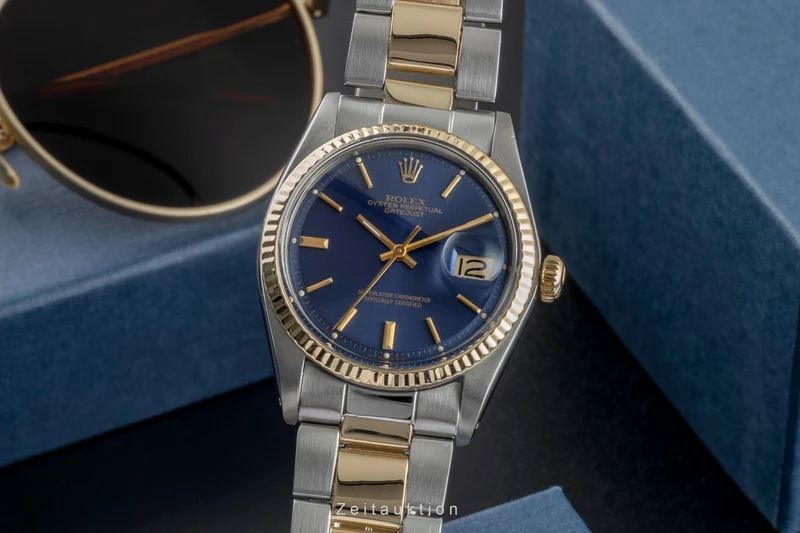 Rolex Datejust steel / gold automatic men's watch 1601 Vintage [2506950]