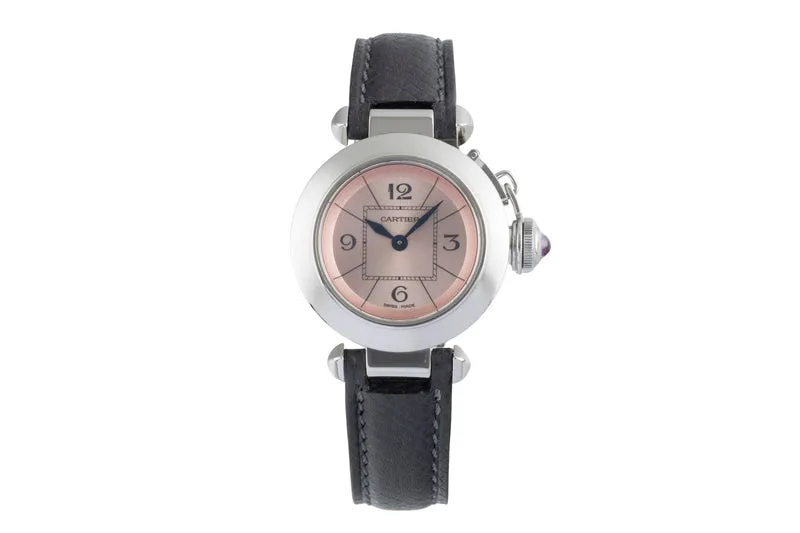 Cartier Miss Pasha steel quartz women's watch W3140026 [2506696]