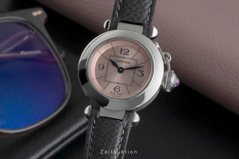 Cartier Miss Pasha steel quartz women's watch W3140026 [2506696]