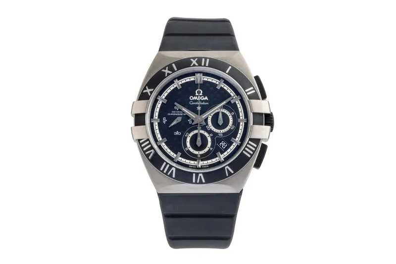 Omega Constellation chronograph titanium automatic men's watch 121.92.41.50.01.001 [2507239]