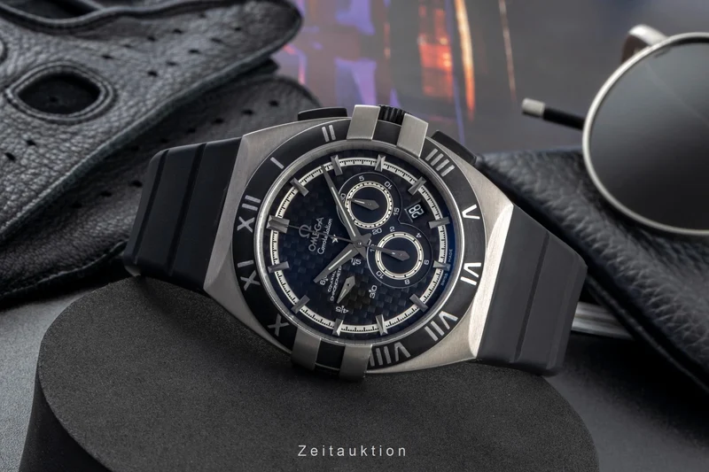 Omega Constellation chronograph titanium automatic men's watch 121.92.41.50.01.001 [2507239]