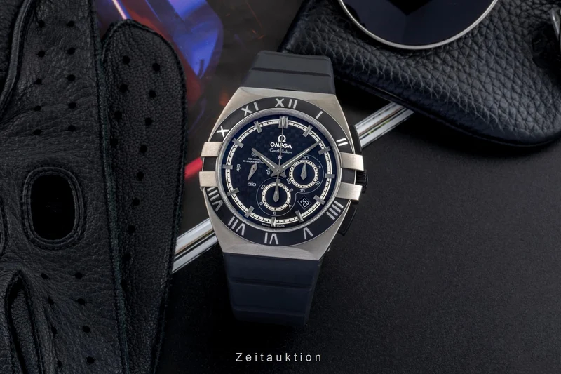 Omega Constellation chronograph titanium automatic men's watch 121.92.41.50.01.001 [2507239]
