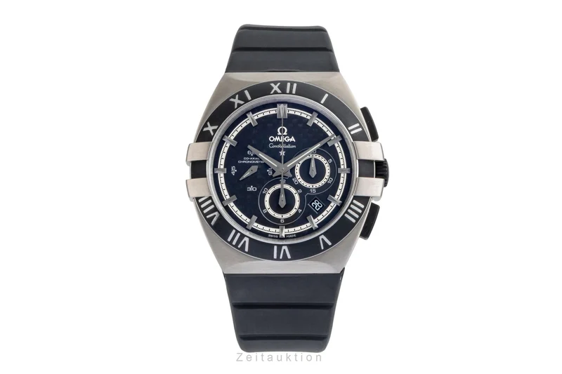 Omega Constellation chronograph titanium automatic men's watch 121.92.41.50.01.001 [2507239]