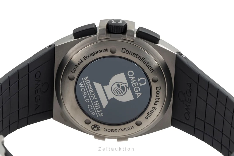 Omega Constellation chronograph titanium automatic men's watch 121.92.41.50.01.001 [2507239]