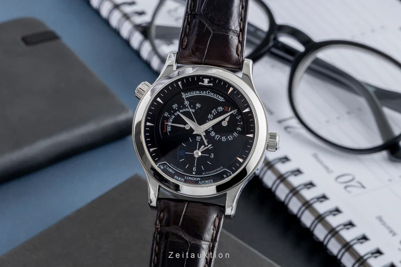Jaeger LeCoultre Master Geographic steel automatic men's watch Q1428170 / 142.8.92.S [2506579]