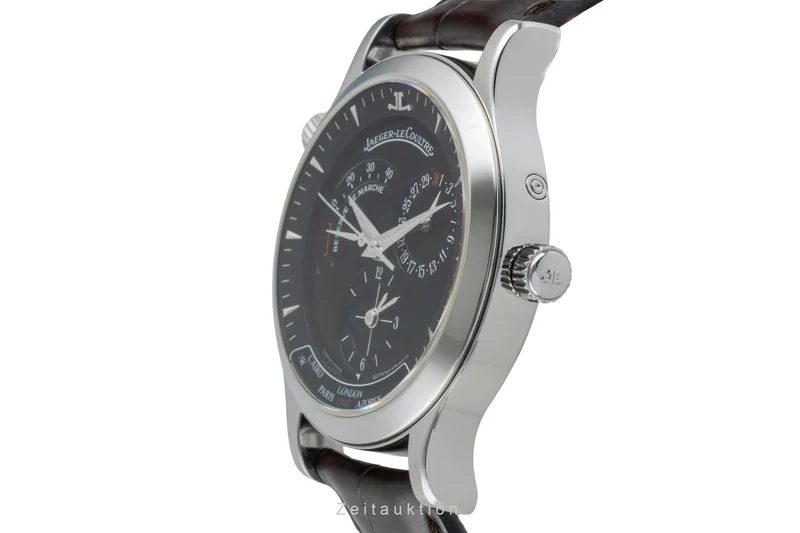 Jaeger LeCoultre Master Geographic steel automatic men's watch Q1428170 / 142.8.92.S [2506579]