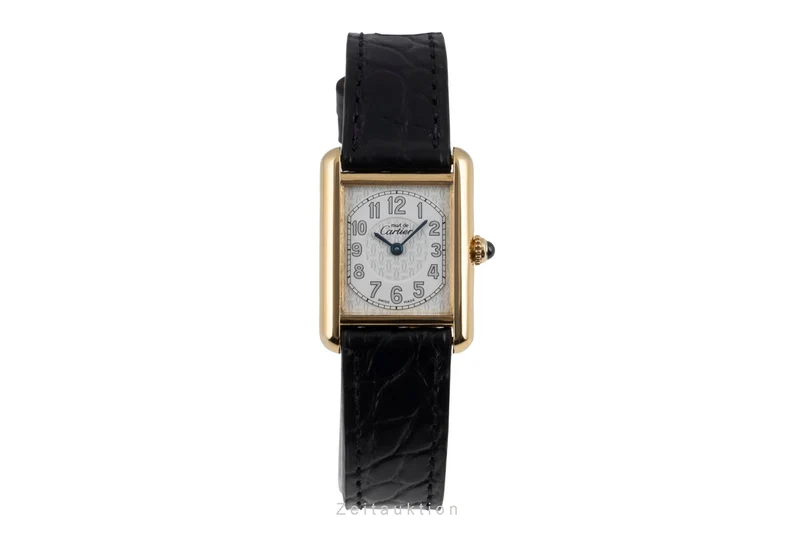 Cartier Tank silver-gilt quartz women's watch W1013854 [2506500]