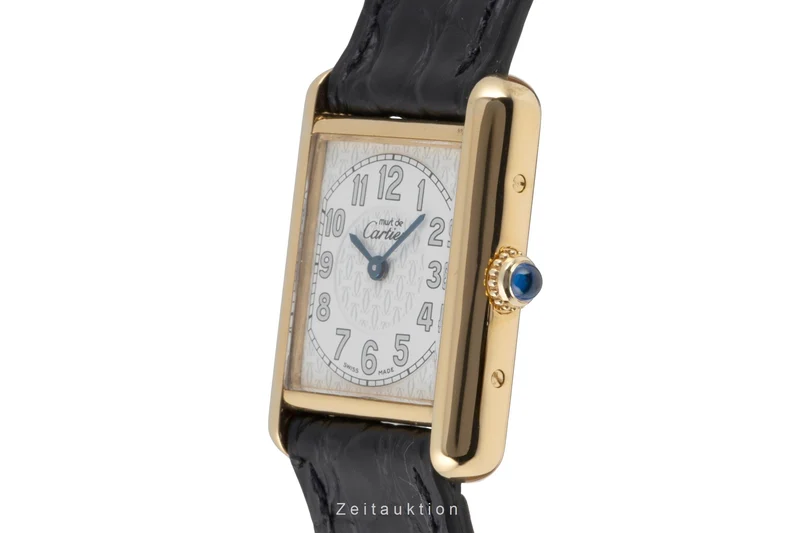 Cartier Tank silver-gilt quartz women's watch W1013854 [2506500]