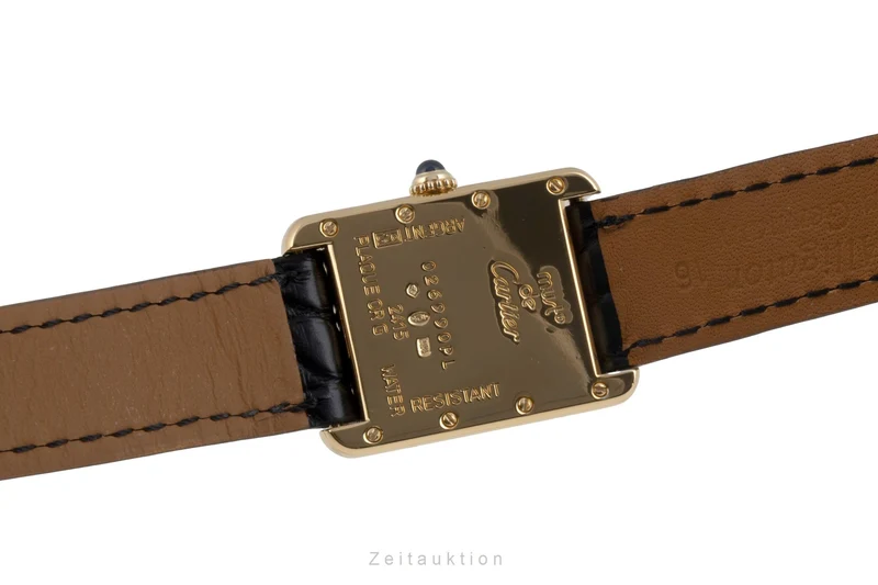 Cartier Tank silver-gilt quartz women's watch W1013854 [2506500]