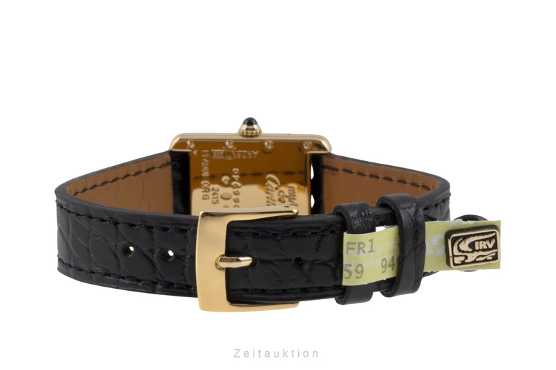 Cartier Tank silver-gilt quartz women's watch W1013854 [2506500]