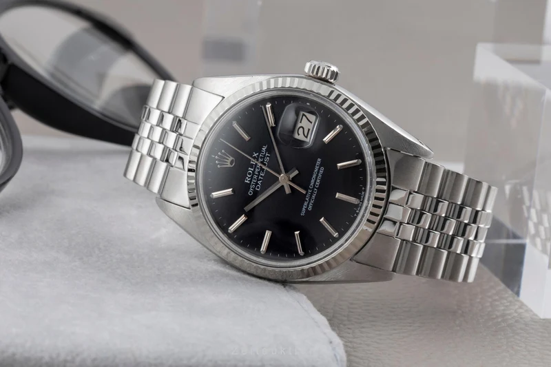 Rolex Datejust steel / white gold automatic men's watch 16014 Vintage [2506949]