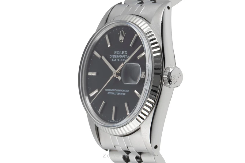 Rolex Datejust steel / white gold automatic men's watch 16014 Vintage [2506949]