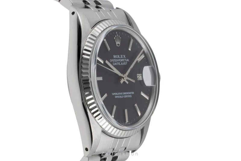 Rolex Datejust steel / white gold automatic men's watch 16014 Vintage [2506949]